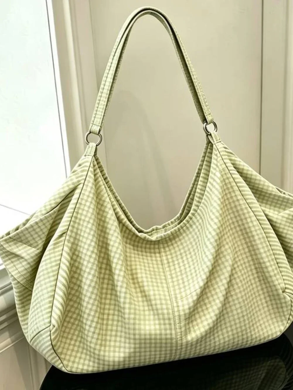 Large Lightweight Hobo Tote Crossbody Bag Soft Shoulder Purse with Strap